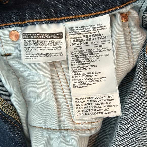 Levi’s 502 Dark Wash men’s jeans - 32x30 - Picture 3 of 5